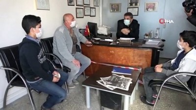 bulduk -  Suriyeli çocuklar buldukları cüzdanı sahibine teslim etti Videosu