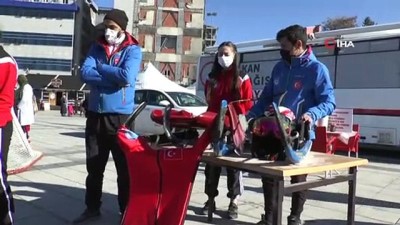 esenli - Erzurum'da 7 farklı branşta kış sporları tanıtıldı Videosu
