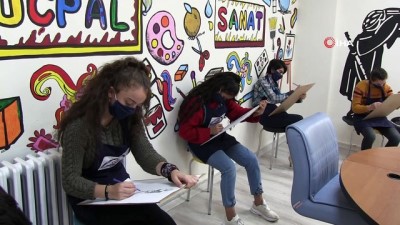egitim seferberligi -  Şırnak’ta öğrenciler sanatla buluşuyor Videosu