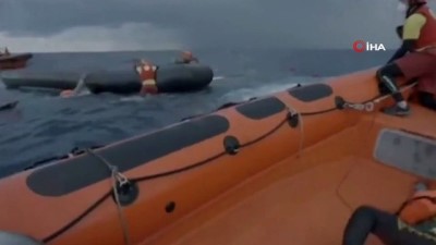insanlik drami -  - Akdeniz'de batan teknede bebeğini kaybeden annenin acı feryadı Videosu