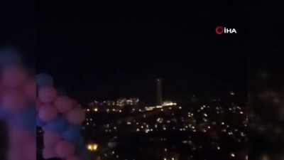 bebek -  Ankaralı çift, bebeğinin cinsiyetini Atakule’ye yansıtılan renkle öğrendi Videosu