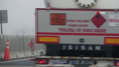 hava sicakliklari -  Bolu Dağı’nda görüş mesafesi 10 metreye düştü Videosu