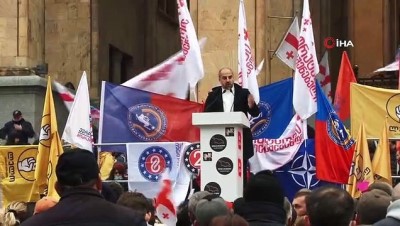 muhalefet partileri -  - Gürcistan’da muhalefetin protestoları devam ediyor Videosu