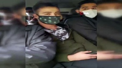  5 kişilik araçtan 15 kişi çıktı