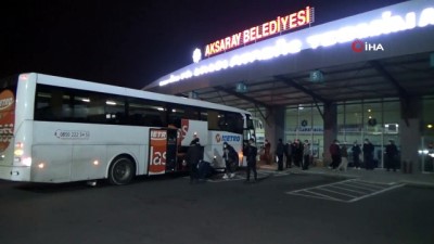 bilet satisi -  Aksaray terminalinde korona tedbirleri devam ediyor Videosu