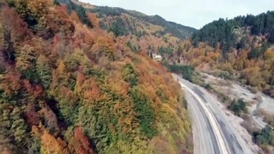 sonbahar - 'Anadolu'nun yüce dağı' Ilgaz'da iki mevsim bir arada - KASTAMONU Videosu