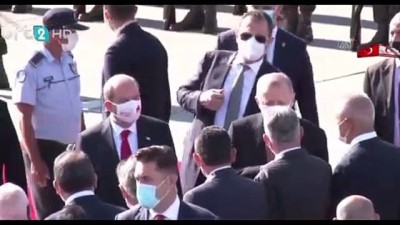 gaziler - Cumhurbaşkanı Erdoğan KKTC'ye geldi - LEFKOŞA Videosu