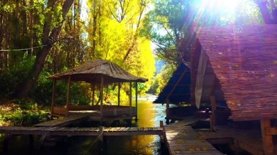 sonbahar - Ihlara Vadisi'ndeki sonbahar renkleri ziyaretçilerini hayran bırakıyor - AKSARAY Videosu