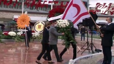 gaziler -  KKTC'nin 37'nci kuruluş yıl dönümünde Taksim'de tören düzenlendi Videosu
