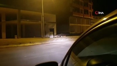  Şehre inen kurt böyle görüntülendi