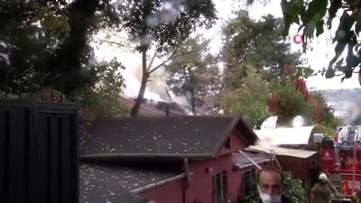  Tarihi Vaniköy Camii'nde yangın