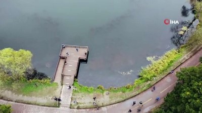 sonbahar -  Tatilciler sonbaharın tadını çıkarmak için Gölcük’e akın etti Videosu