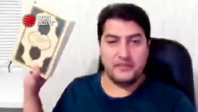 İbrahim Atabey adlı kişi, Kuran-ı Kerim'i yırttı ve tükürdü!