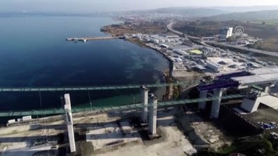 ust gecit - ÇANAKKALE - Çanakkale Köprüsü'nde 'kedi yolu' yapımına başlandı Videosu