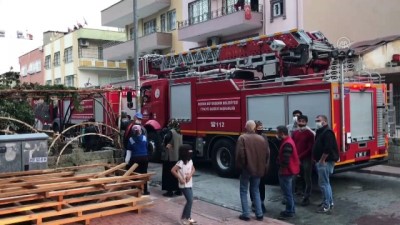ev yangini - MERSİN - Ev yangını hasara yol açtı Videosu