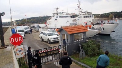 siginma - SİNOP - Sinop'tan Romanya'ya gitmek isteyen sığınmacılar teknede yakalandı (2) Videosu