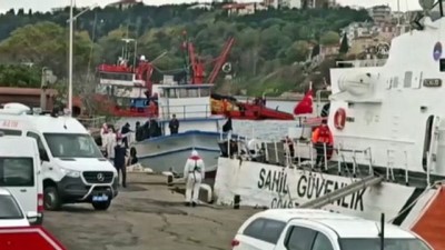 siginma - Sinop'tan Romanya'ya gitmek isteyen sığınmacılar teknede yakalandı Videosu