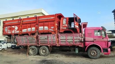 kamyon soforu - SİVAS - Turşu bidonundan mazot deposu yapılan kamyonun sürücüsüne 11 bin lira ceza Videosu