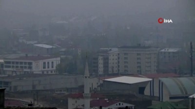 -	Yüksekova’da yoğun sis