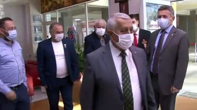 gaziler - AFYONKARAHİSAR - Başkan Zeybek'ten şehit ve gaziler derneğine ziyaret Videosu