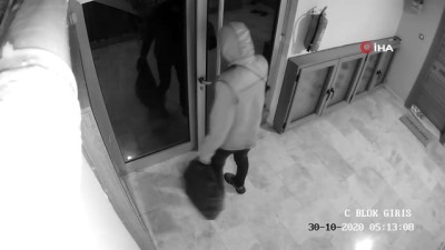 kamera kaydi -  Ayakkabı hırsızı önce kameraya ardından polise yakalandı Videosu