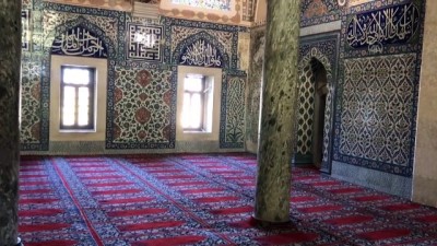 EDİRNE - Selimiye Camisi hünkar mahfili çinilerinin Rusya'dan Türkiye'ye getirilmesi için çalışma başlatıldı
