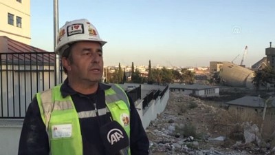 belgesel - GAZİANTEP - 60 metre yüksekliğindeki siloyu 8 saniyede enkaza çevirdi Videosu