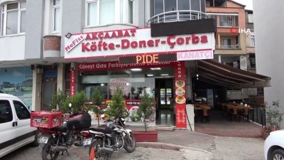  Lokantacıya saldırı anı kamerada