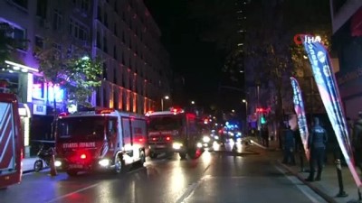 yangin panigi -  Şişli'de bir otelde yangın paniği Videosu