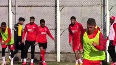 SİVAS - Sivasspor'da Fatih Karagümrük maçı hazırlıkları