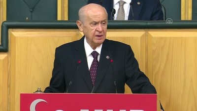 grup toplantisi - TBMM - Bahçeli: 'Kıbrıs'a baktığımızda sadece Türk'ü görürüz' Videosu