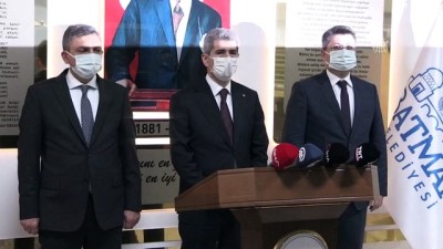BATMAN - İçişleri Bakan Yardımcısı İnce gazetecilere açıklama yaptı