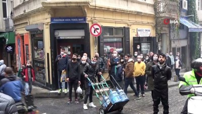 bild -  Beyoğlu’nda panik anları: vatandaşlar sokağa döküldü Videosu