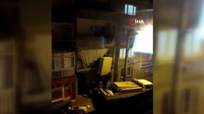 kamera -  Bursa’da eşya taşıma şaşırtan görüntü Videosu