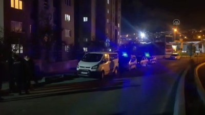 emniyet seridi - İSTANBUL - Arnavutköy'de bir iş yerine yapılan silahlı saldırıda 2 kişi yaralandı Videosu