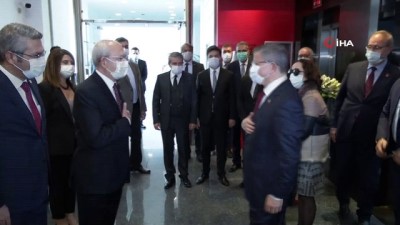  Kılıçdaroğlu, Davutoğlu ile görüştü