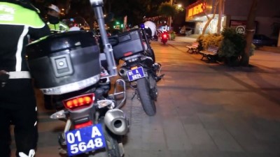 bulduk - ADANA - Polis memuruna çarparak kaçan otomobil terk edilmiş bulundu Videosu