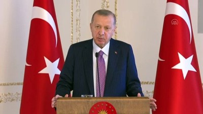 İSTANBUL - Cumhurbaşkanı Erdoğan: ''Üretim, ihracat, büyüme ve istihdam odaklı bir anlayışla ekonomimizi güçlendirmeyi hedefliyoruz''