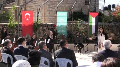KUDÜS - Ramallah'ta Türkiye-Filistin dostluk konseri düzenlendi