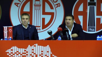 kulup baskani - ANTALYA - Antalyaspor'da hedef zirveyi zorlayan bir takım oluşturmak Videosu