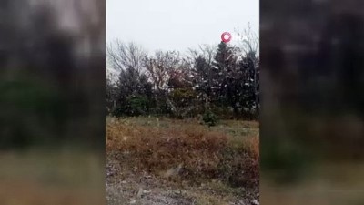 kar yagisi -  Başkent'te mevsimin ilk karı yağdı Videosu