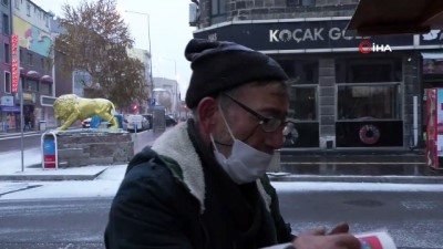 kar surprizi -  Kars beyaz gelinliğini giydi Videosu