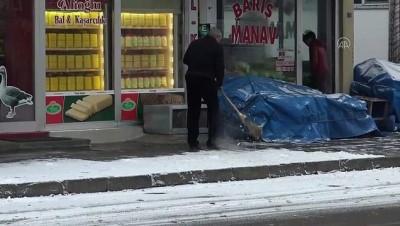 kar yagisi - KARS - Mevsimin ilk karı yağdı (2) Videosu