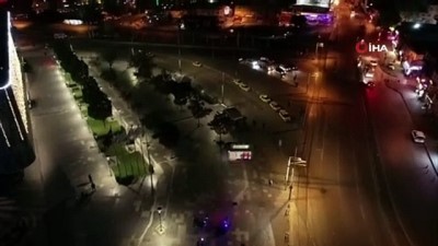 toplu tasima -  Sokağa çıkma kısıtlaması başladı, Bursa sokakları sessizliğe büründü Videosu