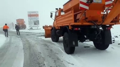 kar yagisi -  Bayburt’un yüksek kesimlerinde kar yağışı etkili oluyor Videosu