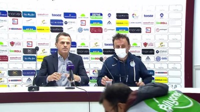 bulduk - HATAY - Atakaş Hatayspor - Çaykur Rizespor maçının ardından Videosu