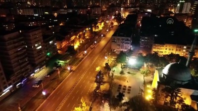 polis ekipleri - KAYSERİ - Sokağa çıkma kısıtlaması başladı Videosu