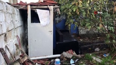  Ahşap ev alevlere teslim oldu