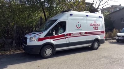 KARABÜK - Çıkan yangında bir kişi yaralandı