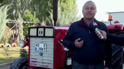 ekmek teknesi - KONYA - Baba yadigarı traktöre 27 yıl sonra yeniden kavuştu Videosu